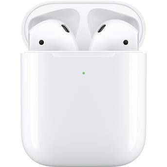 Наушники беспроводные Apple AirPods 2 (с беспроводной зарядкой) - фото 2 - id-p75688266