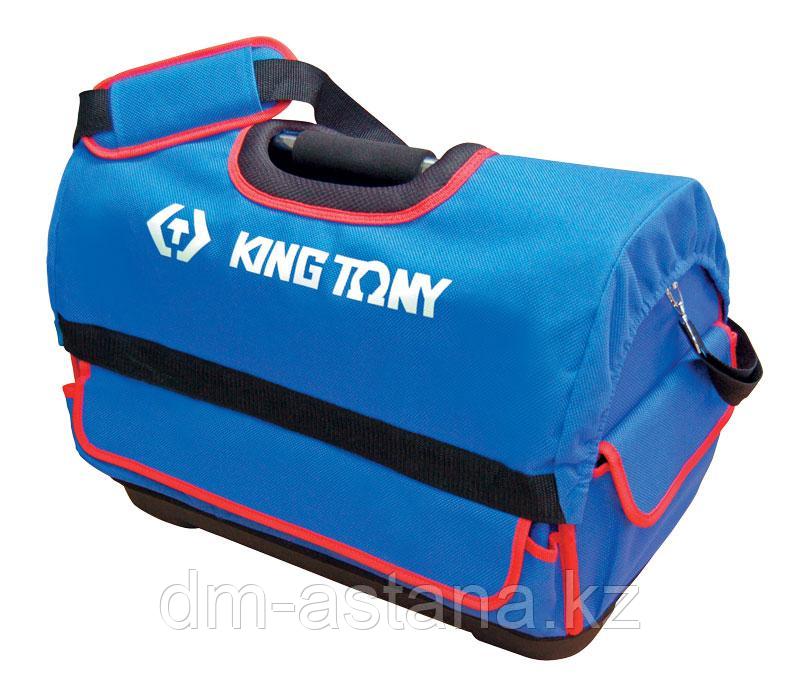 KING TONY Сумка для инструментов, 550х285х370 мм, 39 карманов, водонепроницаемый нейлон KING TONY 87711C - фото 1 - id-p76136696