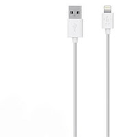Кабель BELKIN USB 2.0 Lightning charge/sync cable 1.2м, White(959701)