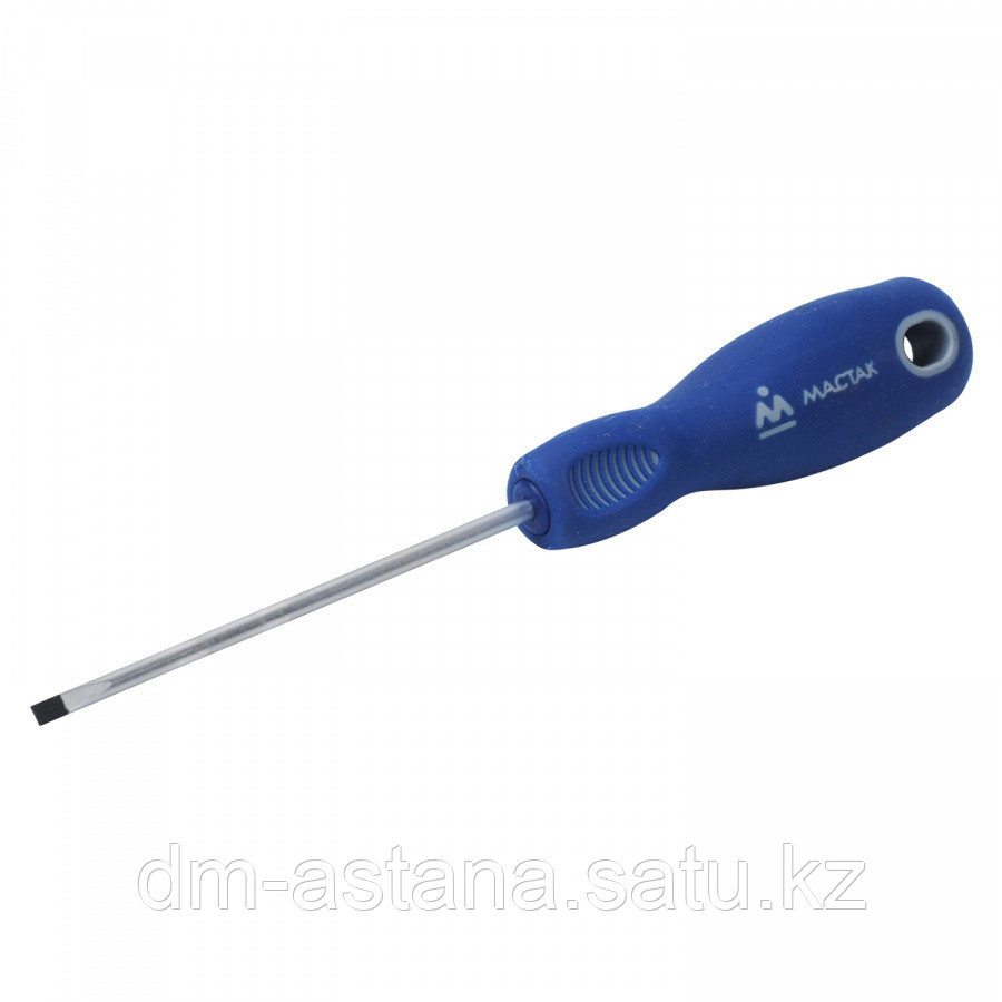 МАСТАК Отвертка шлицевая Slotted 3.0х75 мм, держатель МАСТАК 040-30075H