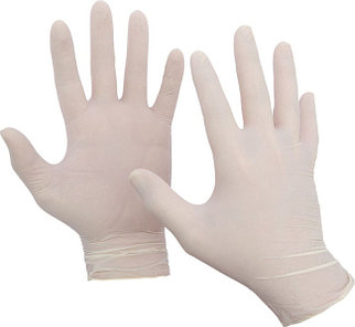 Перчатки латекс неопудренные, размер - L (100 шт)