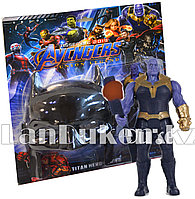 Набор детская маска и фигурка Танос 16.5 см серия Мстители