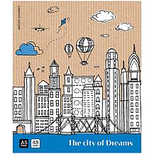 Тетрадь 48л., А5, клетка ArtSpace "Путешествия. City of dreams", ТВИН-лак, фото 3