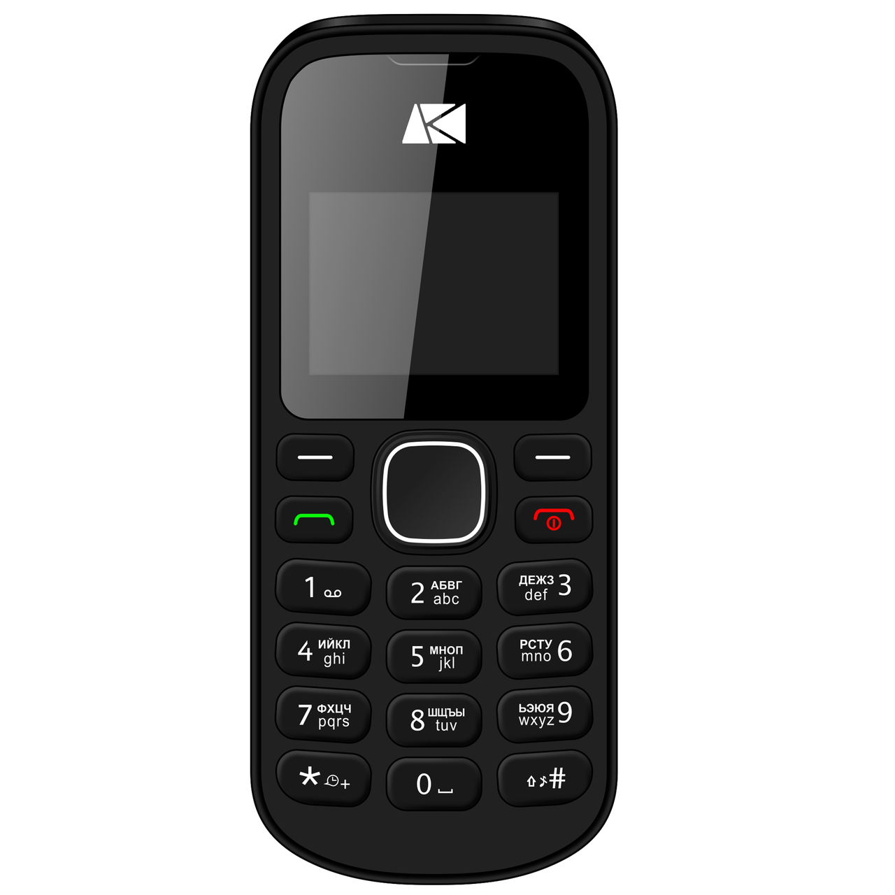 Простой кнопочный телефон без камеры на 1 сим карту, ID141U - фото 2 - id-p76156182