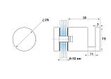 Крючок-полотенцесушитель DG-4 Сквозной | FGD-256CR | Хром, фото 2