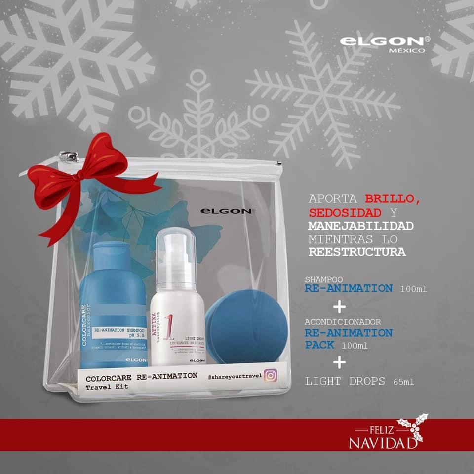 Набор для путешествия Elgon Cosmetics. COLOR CARE DELIKATE 3*100ml.