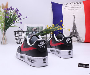 Кроссовки Nike Air Force 1 "Black and Red" (36-44), фото 3