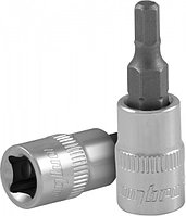 Насадка торцевая 3/8"DR с вставкой-битой шестигранной, H6 138206