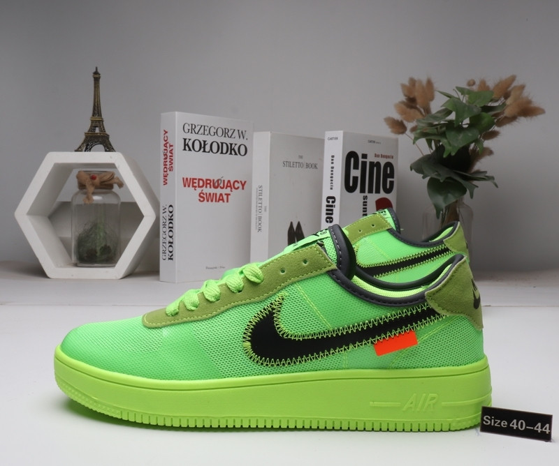 Кроссовки Nike Air Force 1 "Green" (40-44) - фото 2 - id-p76159680