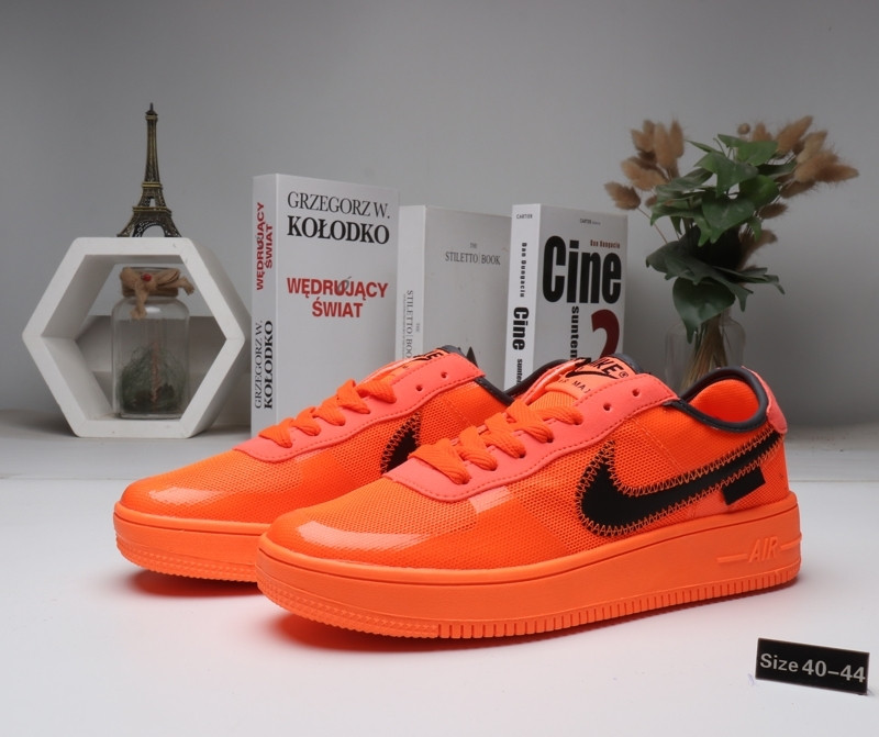 Кроссовки Nike Air Force 1 "Orange" (40-44)
