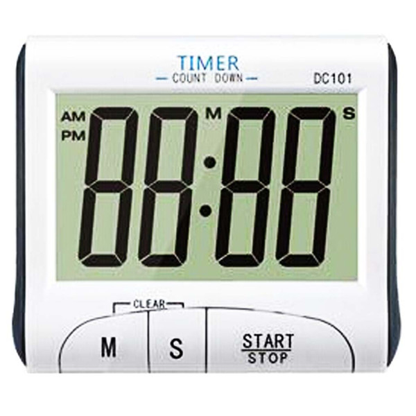 Электронные часы таймер для кухни с большим ЖК-экраном, магнитное крепление (Digital S, DC-101) - фото 2 - id-p76206199