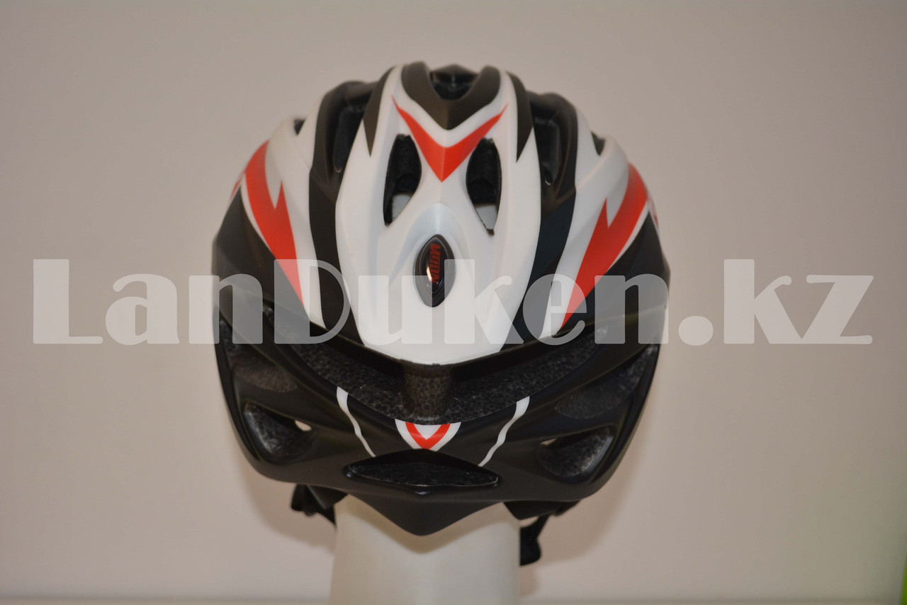 Защитный шлем для катания на роликах и велосипеде MOON матовый красно-черный - фото 7 - id-p76206377