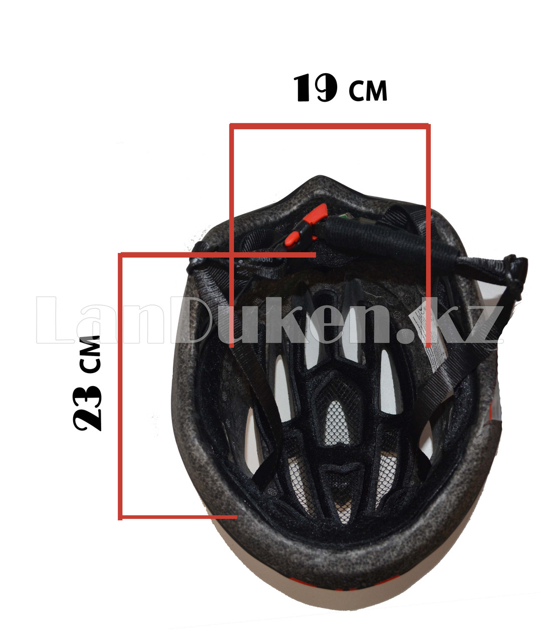 Защитный шлем для катания на роликах и велосипеде MOON матовый черно-золотой - фото 3 - id-p76208410
