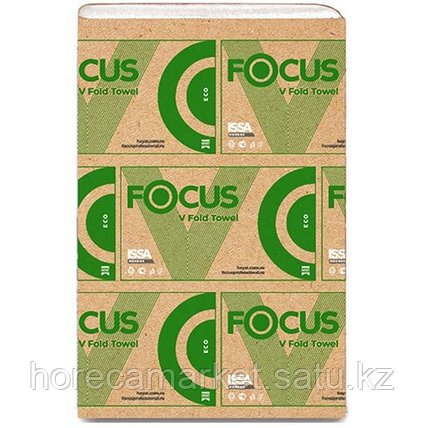 Бумаж.полотенце Focus Eco V-укладка 1сл.23x20.5см 15х200лис, фото 2