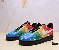 Кроссовки Nike Air Force 1 "Rainbow Louis Vuitton" (40-45)