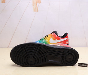 Кроссовки Nike Air Force 1 "Rainbow Louis Vuitton" (40-45), фото 2