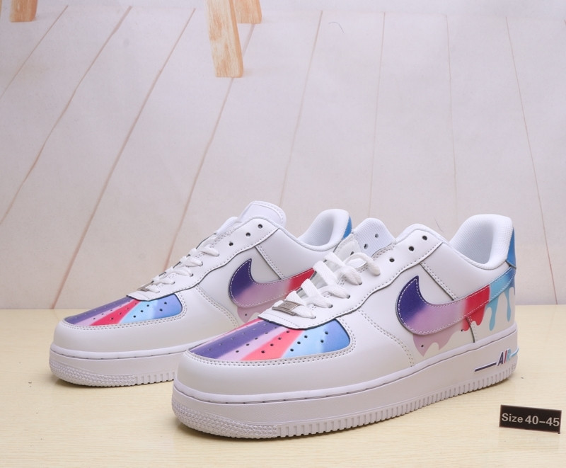 Кроссовки Nike Air Force 1 "Leaking Paint" (40-45)