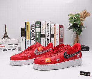 Кроссовки Nike Air Force 1 "Red Street" (39-45), фото 2