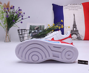 Кроссовки Nike Air Force 1 "White\Red\Blue" (36-40), фото 2