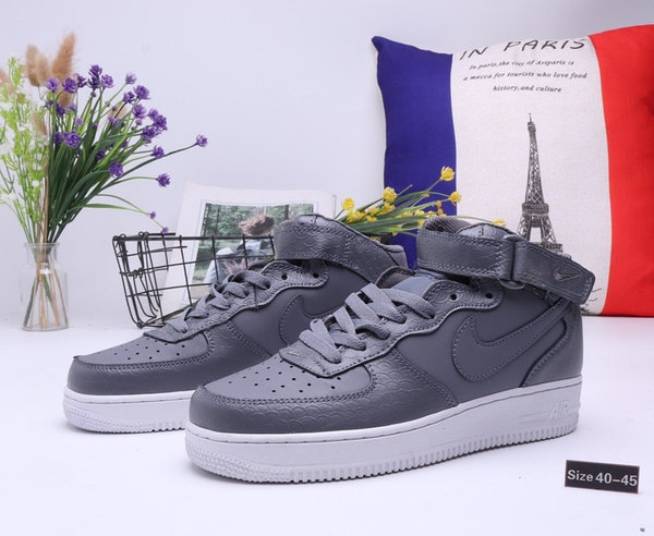 Nike air force 1 all grey online