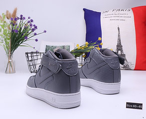 Кроссовки Nike Air Force 1 High "All Gray" (40-45), фото 2