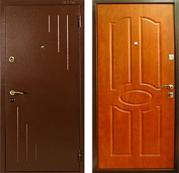 Металлические двери в квартиру ДС 343