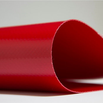 Тентовая ткань 650гр КРАСНЫЙ  2,5м*50м ТАРПОУЛИН