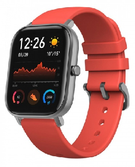 Смарт-часы Xiaomi Amazfit GTS Red (Vermillion Orange)