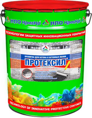 Протексил - пропитка для бетона и бетонных полов 20 кг
