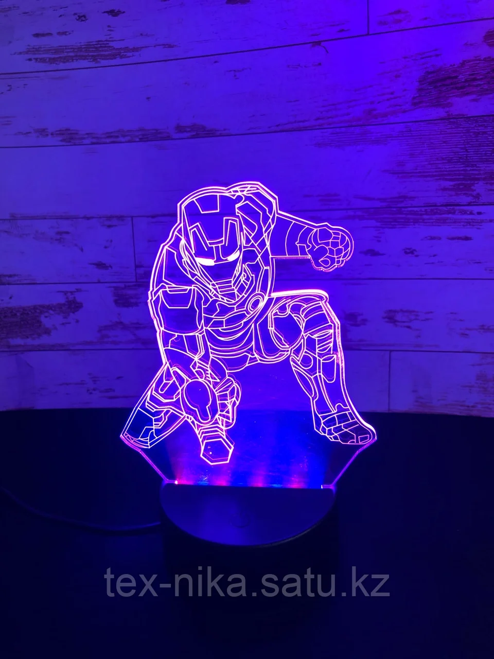 Ночник 3D Железный человек