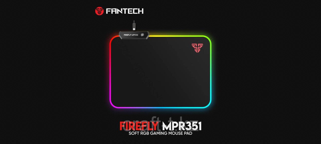 Коврик игровой  Fantech Firefly MPR351 RGB/ Игровая поверхность