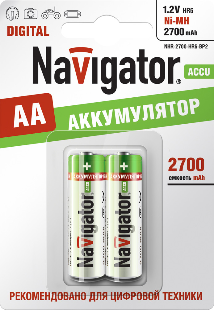 Аккумулятор NHR-2700-HR6-BP2 94 465 Navigator