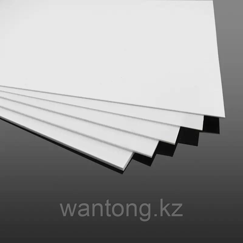 Белый листовой пластик   PVC 2 мм