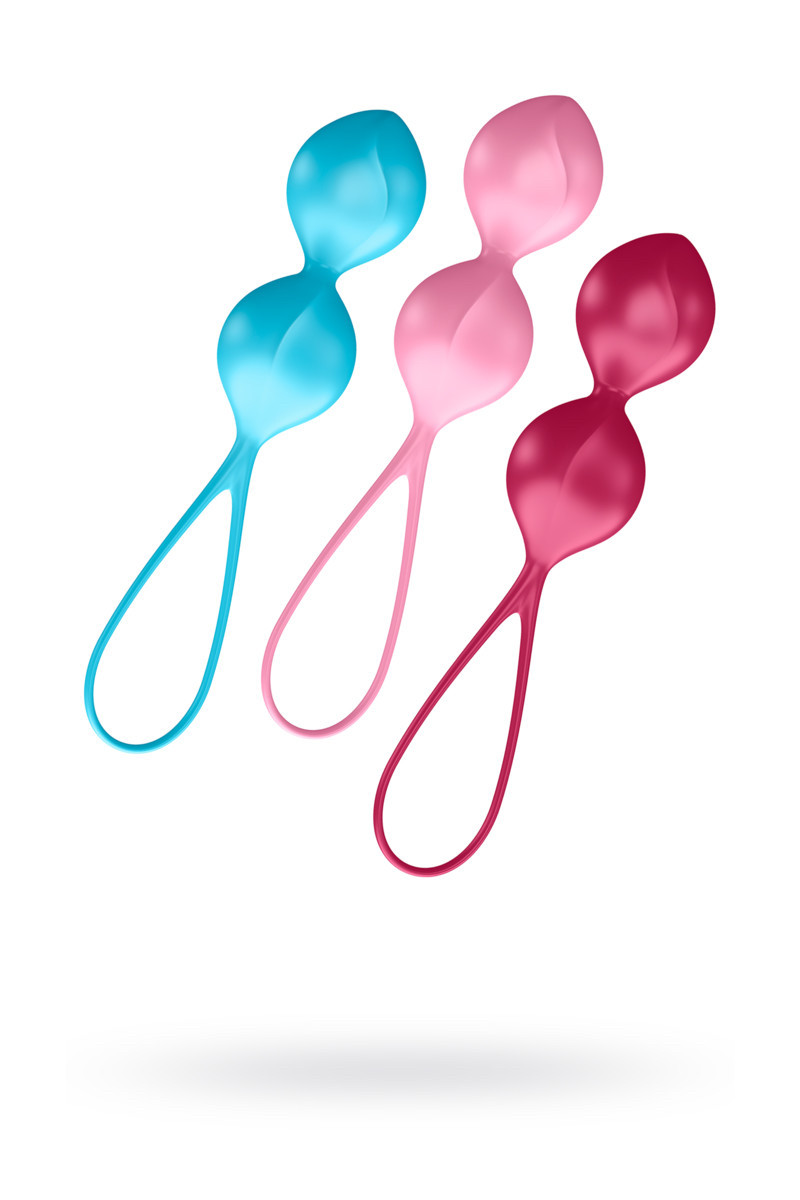 Набор Вагинальных Шариков SATISFYER Balls C03 Double, Силикон, Ø 3 СМ