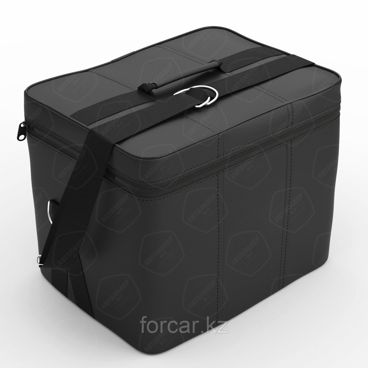 Автомобильная сумка Автолидер (30х30х20 см), Чёрный-чёрный - фото 1 - id-p76229624