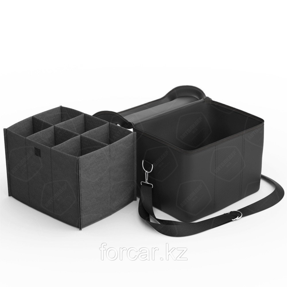 Автомобильная сумка Автолидер (30х30х20 см), Чёрный-чёрный - фото 4 - id-p76229624
