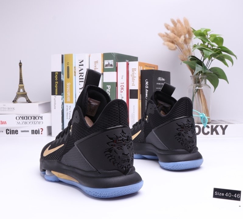 Nike LeBron Witness 3 "Black Gold" (40-46) - фото 2 - id-p76234366