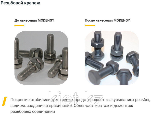 MODENGY Набор для нанесения антифрикционного покрытия на детали ДВС ...