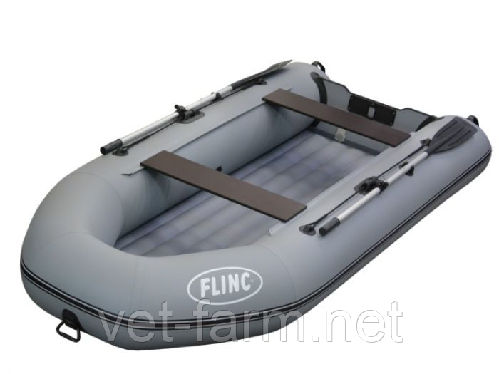 Лодка надувн. Flinc FT320А НДНД моторная, (серый)