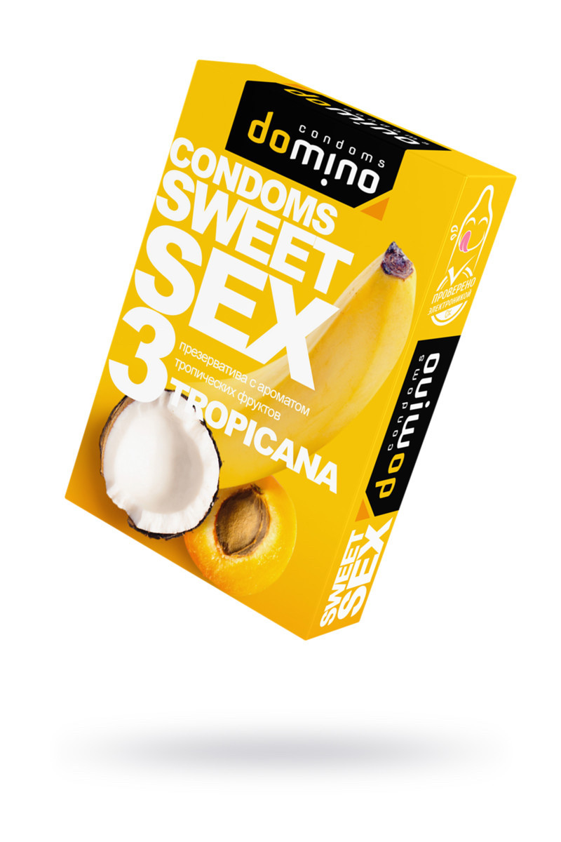 Презервативы LUXE DOMINO SWEETSEX, Тропические Фрукты