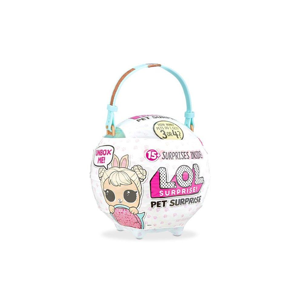 Кукла ЛОЛ Большой Питомец американский кролик 4 серия Декодер, LOL Biggie Pets Cottontail