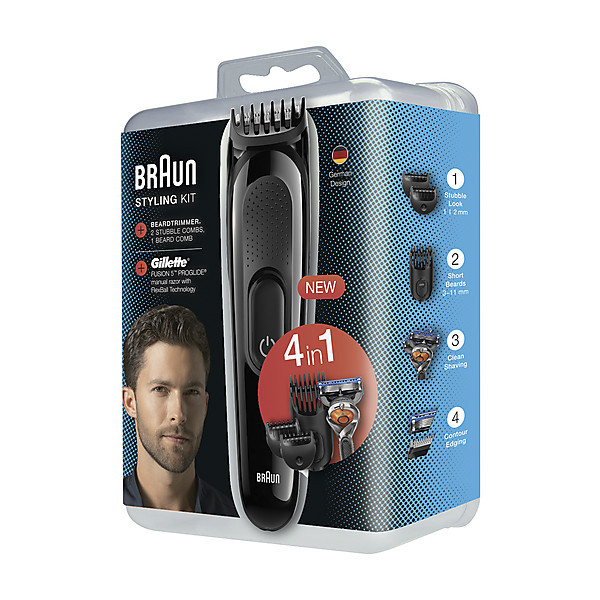 Триммер Braun Styling Kit SK3000 + Станок Gillette Proglide Flex Ball - фото 2 - id-p76238820