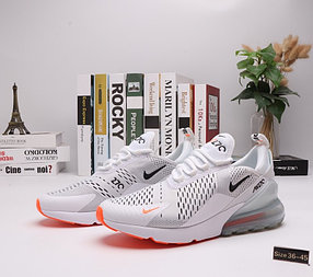 Кроссовки Nike Air Max 270 "White Orange" (36-45)