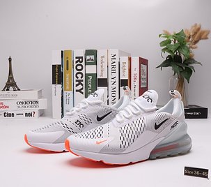 Кроссовки Nike Air Max 270 "White Orange" (36-45), фото 2