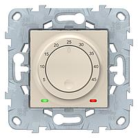 Терморегулятор для теплого пола , Бежевый, серия Unica New, Schneider Electric