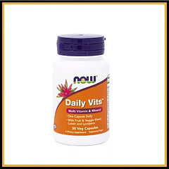 Now Foods Daily Vits 30 капсул