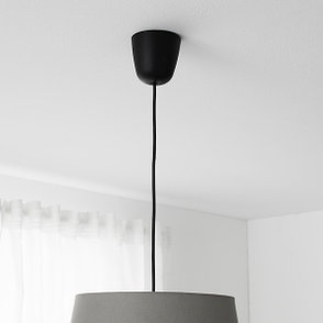 Шнур-подвес ХЕММА черный, 1.8 м ИКЕА, IKEA, фото 2