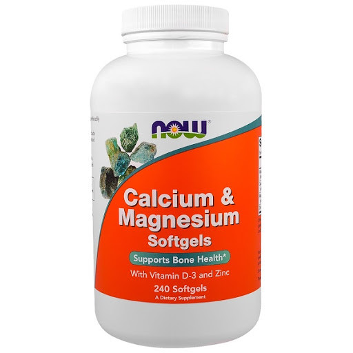Кальций и Магний с витамином д 3 и цинк, Now Foods, 240 капсул