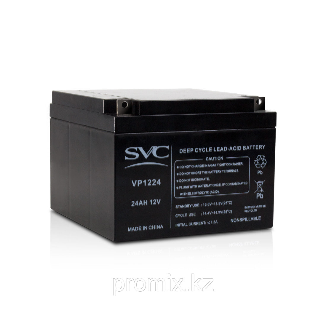 Аккумуляторная батарея SVC VP1224 12В 24 Ач