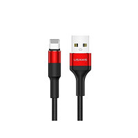 Кабель Usams (SJ220 )USB - Lightning 1.2М\2.0\fast\red (в колбе)(956626)